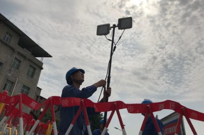 廣安供電公司開(kāi)展防洪防汛應急演練