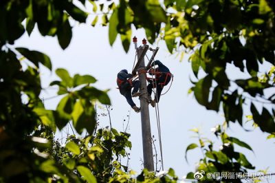 淄博供電公司針對防爆支線(xiàn)進(jìn)行T接線(xiàn)路建設