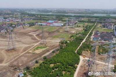 無(wú)人機助力白鶴灘保電工作