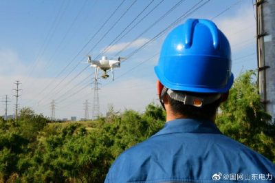 東營(yíng)供電公司：無(wú)人機巡檢 穩定線(xiàn)路運行