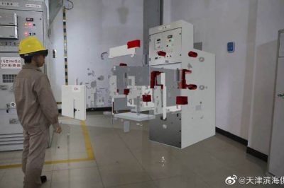 110千伏游樂(lè )港智能變電站完成全息模型建設