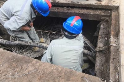 野蠻施工”咬”斷電纜，”電醫生”搶救10小時(shí)