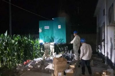 連夜搶修戴莊變電所環(huán)網(wǎng)柜設備故障