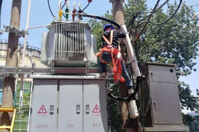 萊西供電公司對10千伏冷庫線(xiàn)變壓器進(jìn)行增容