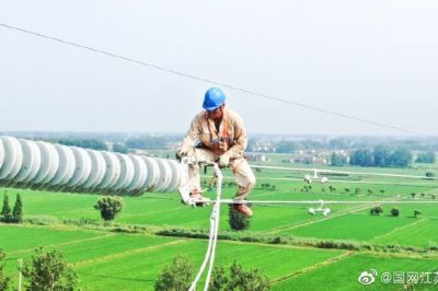 江蘇電力冒高溫220千伏秦郵至高郵牽引站線(xiàn)路工程