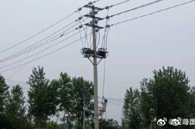 宿遷泗陽(yáng)供電公司完成搶修10kV文開(kāi)線(xiàn)故障跳閘斷電，恢復供電正常