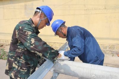 諸城供電公司對密州街道前邴莊村進(jìn)行臺區增容改造