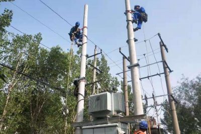 50千伏安變壓器更換為400千伏安變壓器，保障居民清涼度夏