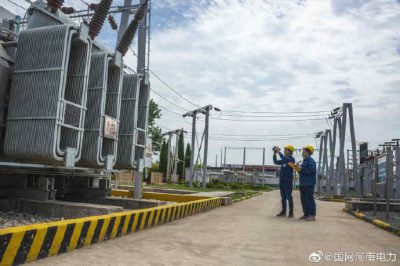 110千伏潘屯變電站進(jìn)行測溫特巡，準確掌握高溫天氣下設備“健康”狀況