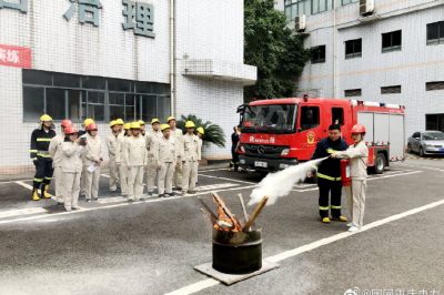 重慶供電公司在大溪溝變電站開(kāi)展消防應急演練