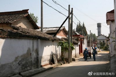 白水江鎮小河村供電線(xiàn)路增容改造