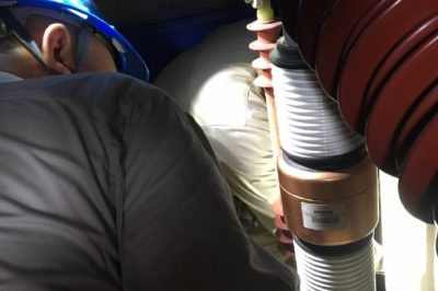 淮安供電公司戰高溫搶修35千伏鹽河變鹽西376線(xiàn)突發(fā)故障