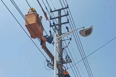 揚州供電公司配電運檢室帶電檢修線(xiàn)路