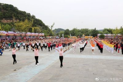 宜昌供電公司保電第二屆全國農民廣場(chǎng)舞大賽