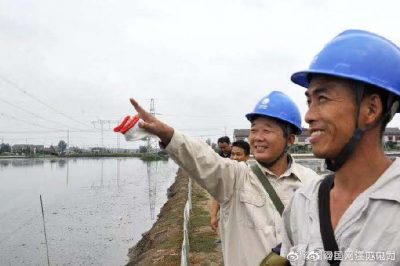 高郵市供電公司巡檢52條總長(cháng)930千米的輸電線(xiàn)路