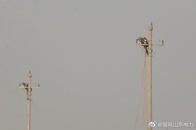 莒縣供電公司對10千伏當門(mén)線(xiàn)升級改造