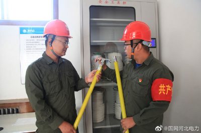 國慶保電前‘診斷’安全工器具 保安全！