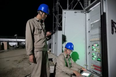 500千伏渠陽(yáng)（寶北）交流變電站調試220千伏線(xiàn)路保護裝置
