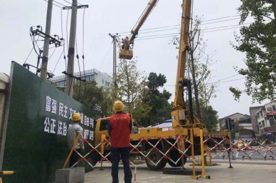 陶瓷廠(chǎng)支線(xiàn)安裝絕緣穿刺接地環(huán)裝置