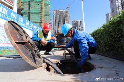 10千伏中山線(xiàn)區人民醫院附近線(xiàn)路改造