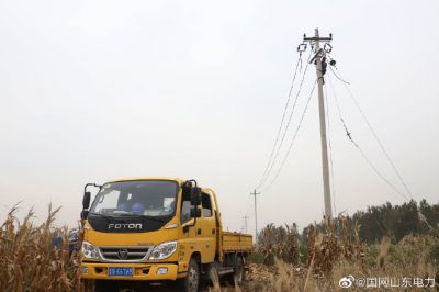 平原縣供電公司坊樓線(xiàn)進(jìn)行農網(wǎng)改造