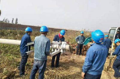 10千伏李莊煤改電分支線(xiàn)架設工程