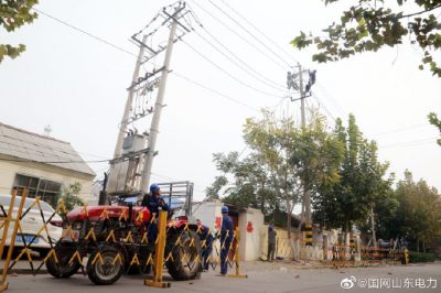 德城區蘆莊社區線(xiàn)路升級改造工作