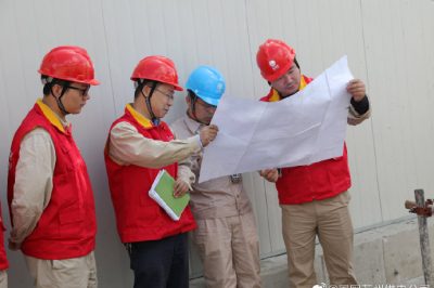 友新路北段三線(xiàn)入地電纜通道中期驗收檢查