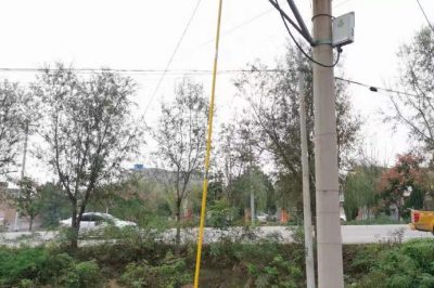 臨潼區供電公司10千伏線(xiàn)路169行者線(xiàn)41號桿更換絲具金具