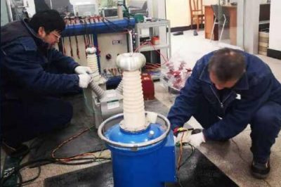 35千伏東莊變母線(xiàn)TV進(jìn)行室內檢定工作