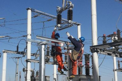 北漢35千伏變電站3號主變擴建工程施工現場(chǎng)