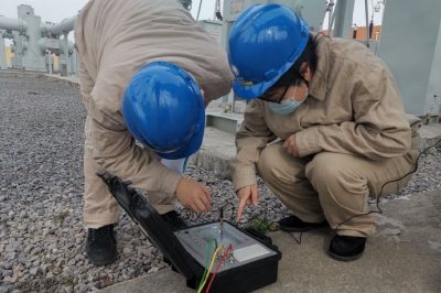110千伏變電站開(kāi)展避雷器帶電測試