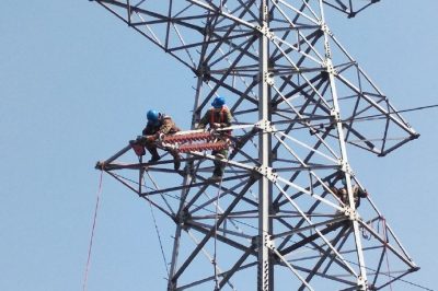 沂源縣供電公司110千伏源儒Ⅱ線(xiàn)線(xiàn)路遷改工作
