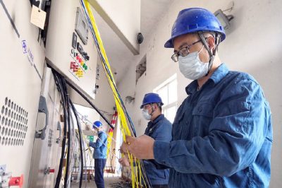 35kV崮山變電站進(jìn)行設備改造施工