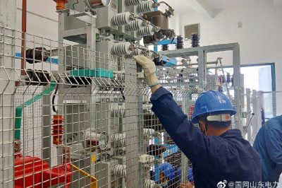 煙臺市福山區供電公司對110千伏牛莊站進(jìn)行擴建