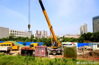 電纜井里敷設電纜  升級改造電網(wǎng)薄弱環(huán)節