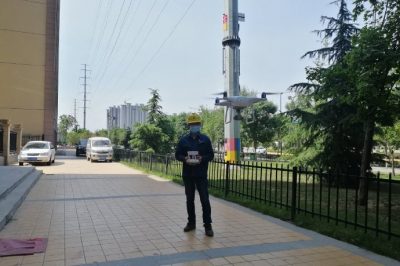 利用無(wú)人機對110千伏線(xiàn)路電桿塔進(jìn)行巡視