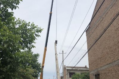 更換及新建高低壓架空線(xiàn)路