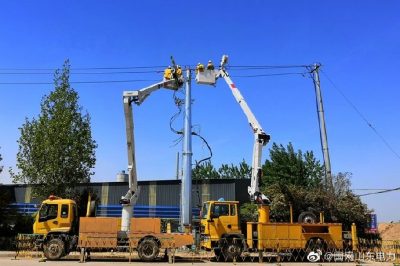 完成跨高鐵架空線(xiàn)路改電纜入地工作