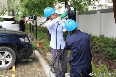 嘉興市首個(gè)公共有序充電站投入運營(yíng)
