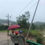 迅速展開(kāi)搶修暴雨導致的額受損電力設施