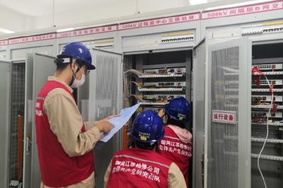 驗證屏間回路及整組傳動(dòng)及錄波器信號