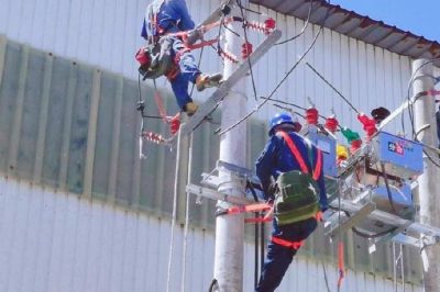 兩條10千伏線(xiàn)路之間切改負荷作業(yè)