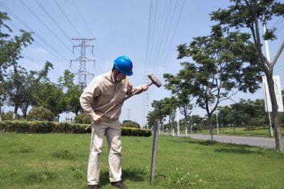 開(kāi)展帶電接地試驗  確保電網(wǎng)運行