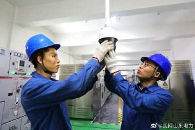 為綠城3線(xiàn)綠城一號開(kāi)閉所進(jìn)行驗收送電
