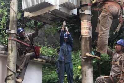 開(kāi)展勉縣山區貧困村學(xué)校暖冬工程電力增容計劃項目施工