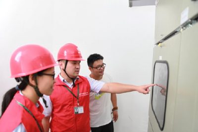 三江小學(xué)專(zhuān)變新裝工程順利完成，并成功送電