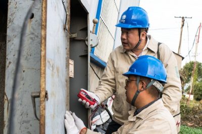 對轄區內用電線(xiàn)路進(jìn)行檢查，試跳漏電保護器